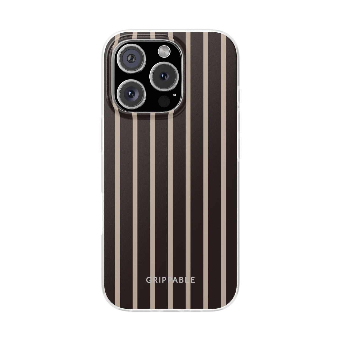 Gateaux Pinstripe Clear Mobile Phone Case