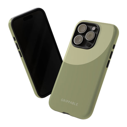 Green on Green Tough Mobile Phone Case