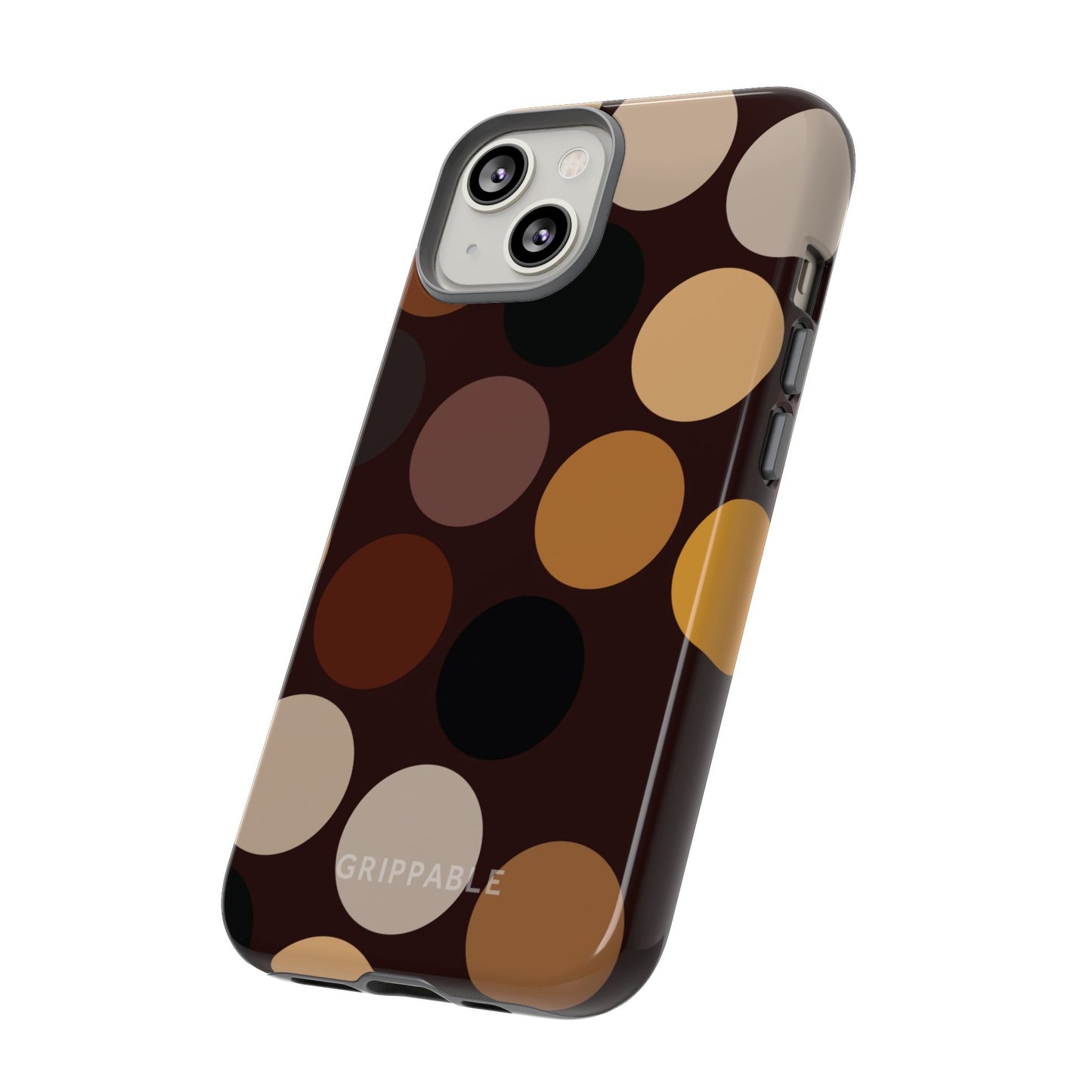 Polka Choc Tough Mobile Phone Case