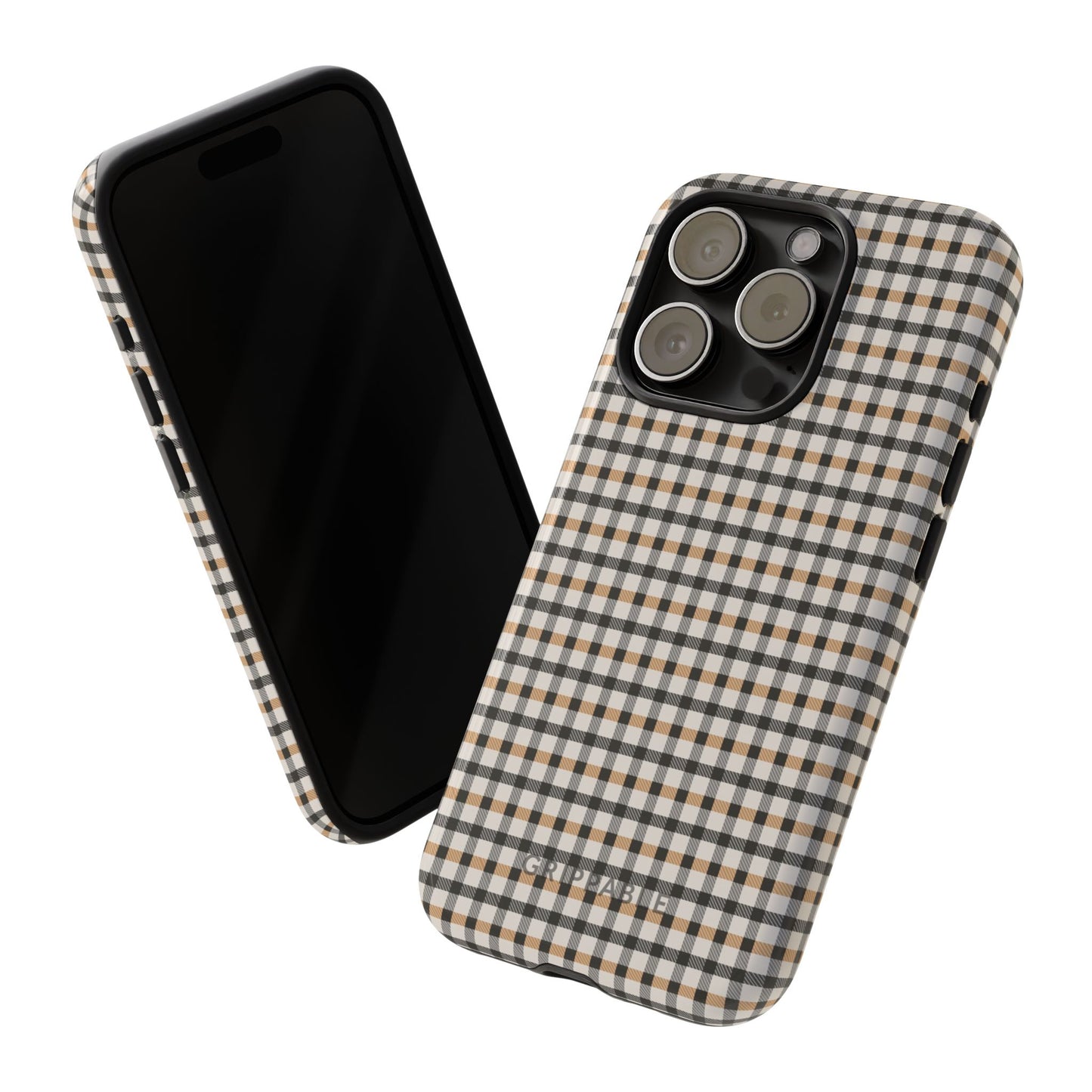 Autumn Gingham Tough Mobile Phone Case