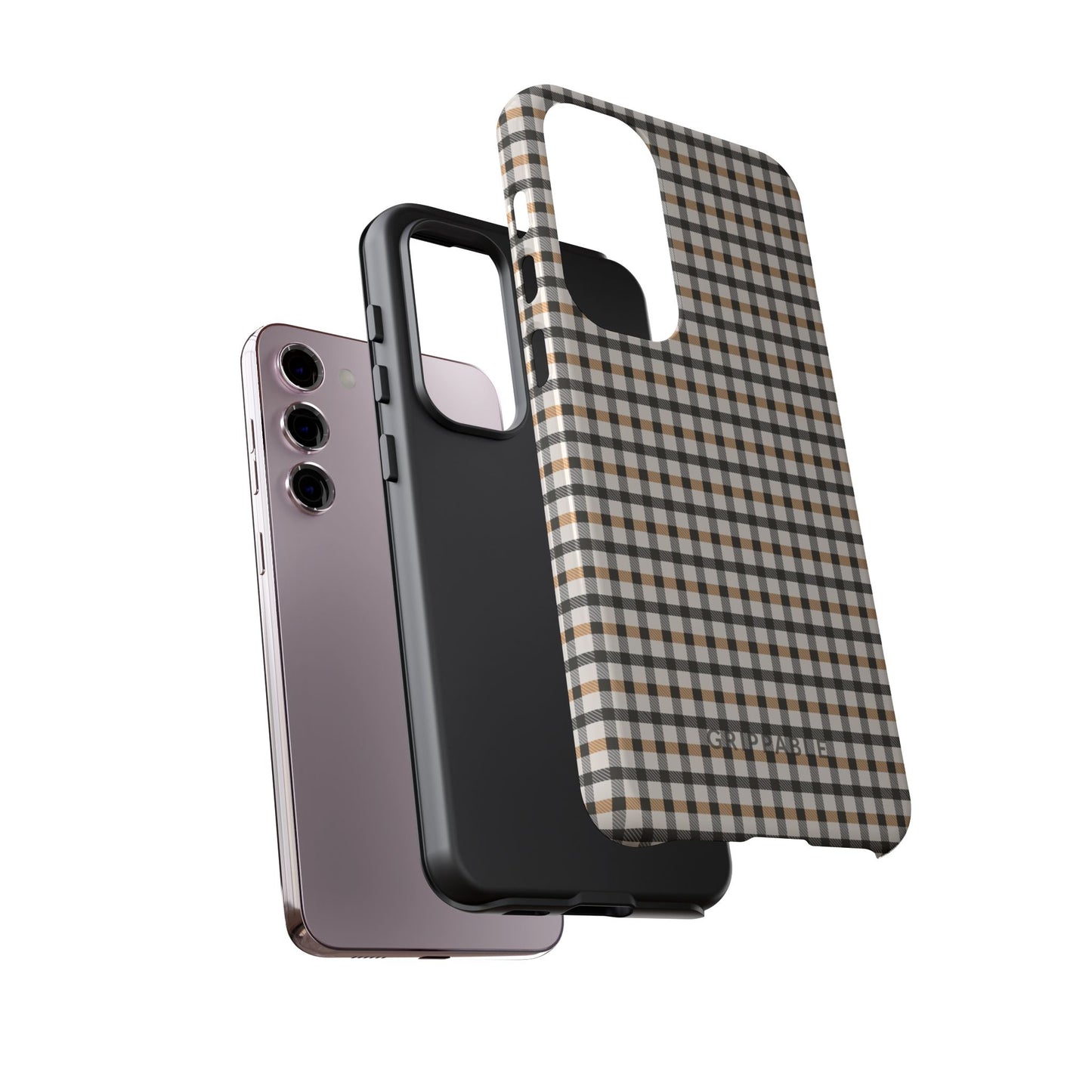 Autumn Gingham Tough Mobile Phone Case