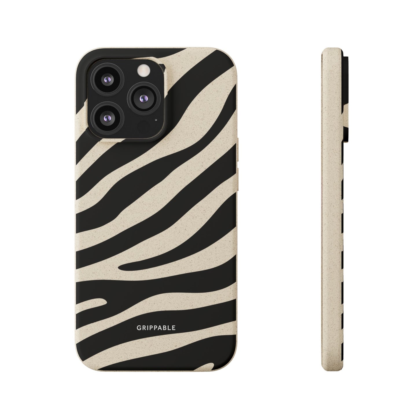 Zebra Print Biodegradable Phone Case Magsafe