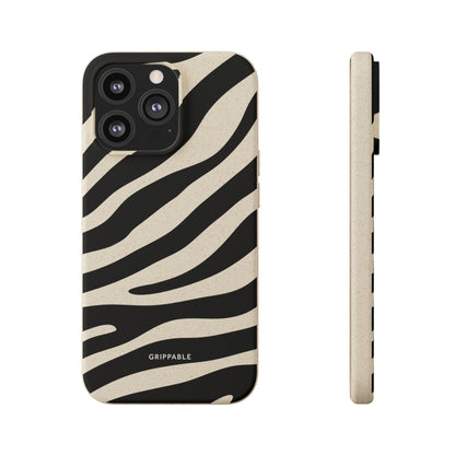 Zebra Print Biodegradable Phone Case Magsafe