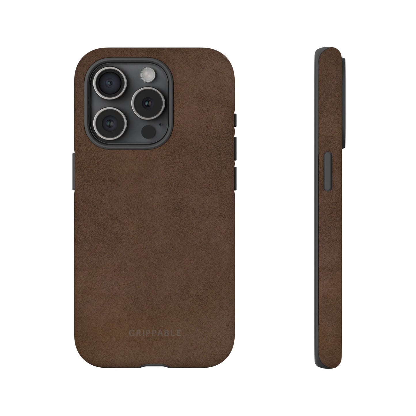 Suede Effect Chocolate | Tough