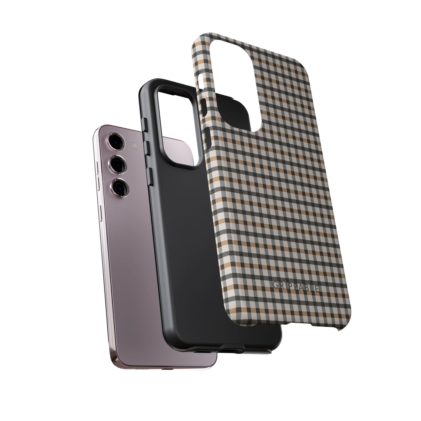 Autumn Gingham Tough Mobile Phone Case