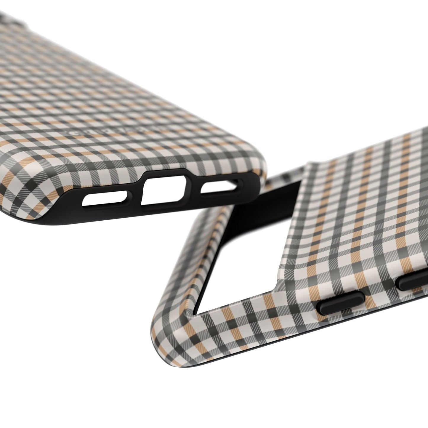 Autumn Gingham Tough Mobile Phone Case