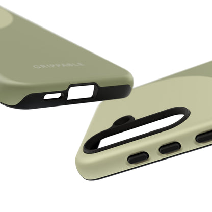 Green on Green Tough Mobile Phone Case