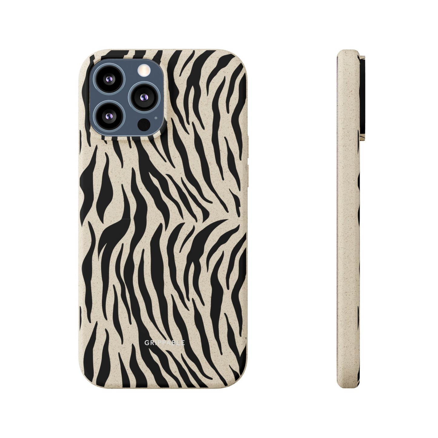 White Tiger Print Biodegradable Mobile Phone Case Magsafe