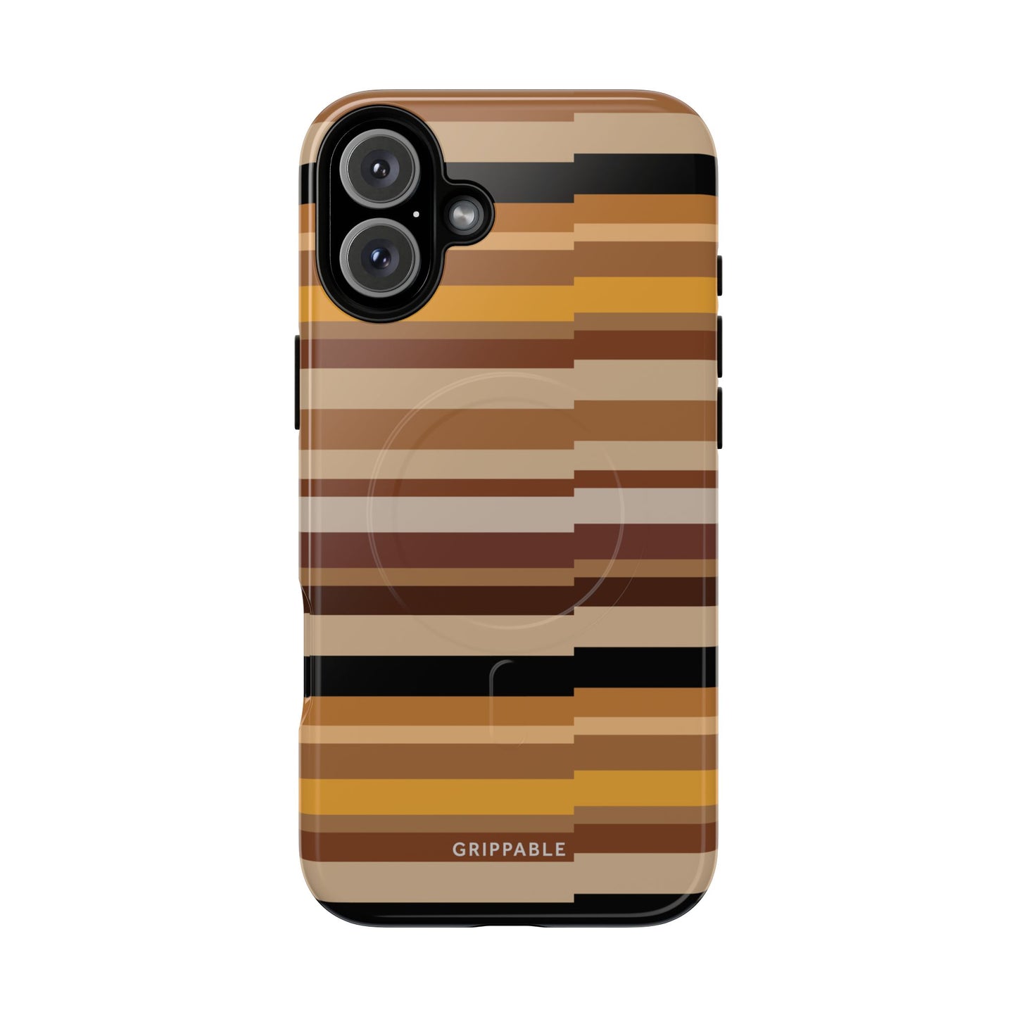 Horizontal Stripe tough, magnetic MagSafe® phone case