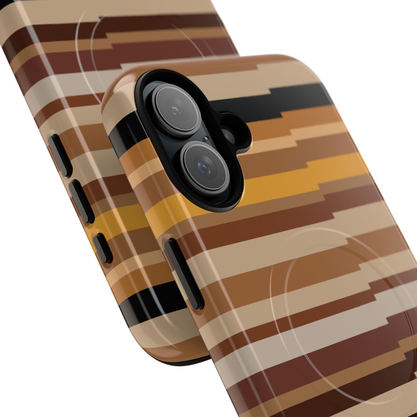 Horizontal Stripe tough, magnetic MagSafe® phone case