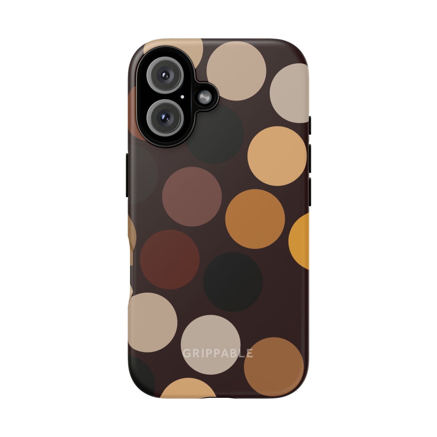 Polka Choc Tough Mobile Phone Case