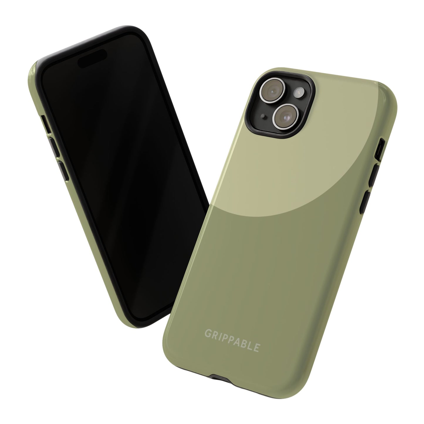 Green on Green Tough Mobile Phone Case