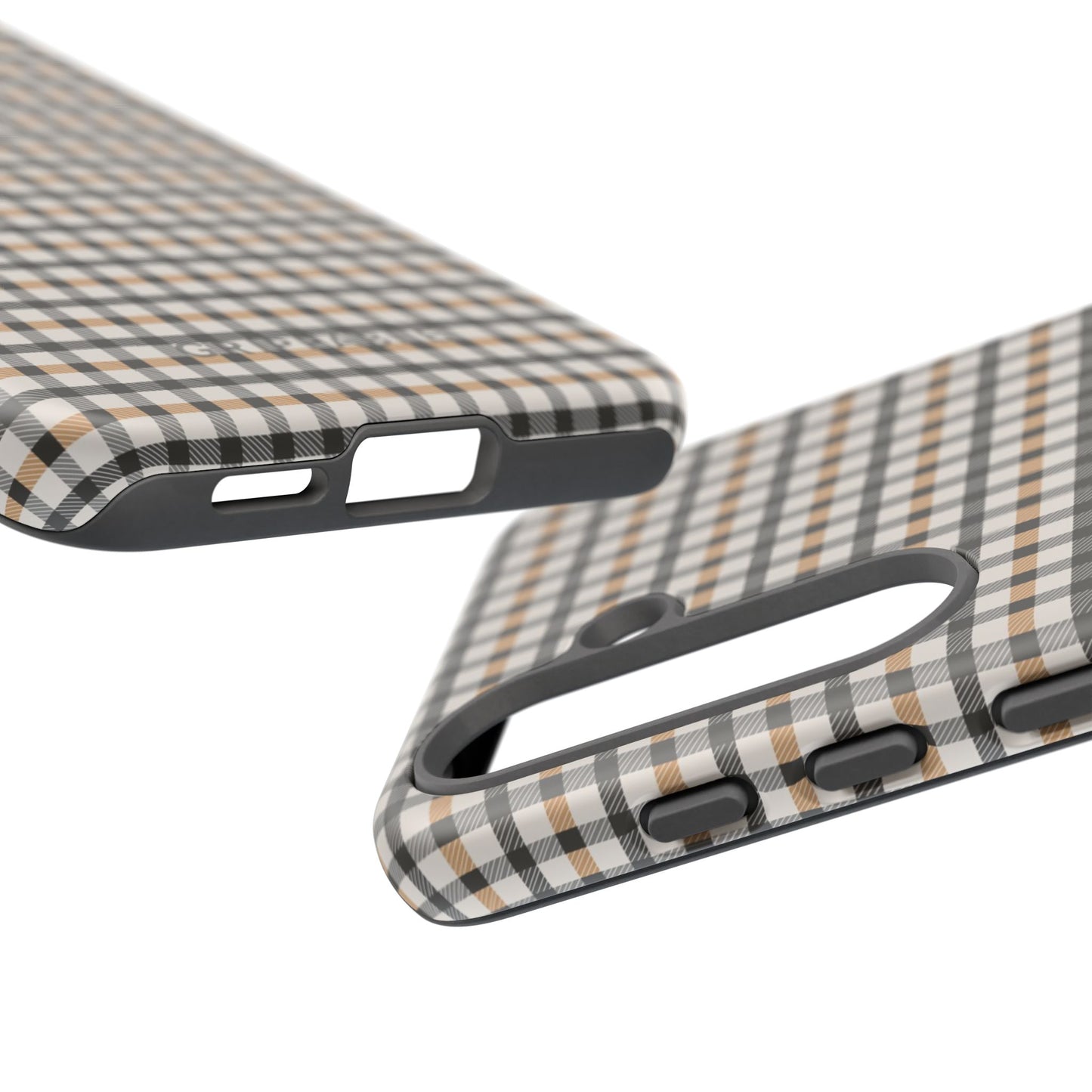 Autumn Gingham Tough Mobile Phone Case