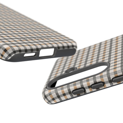 Autumn Gingham Tough Mobile Phone Case