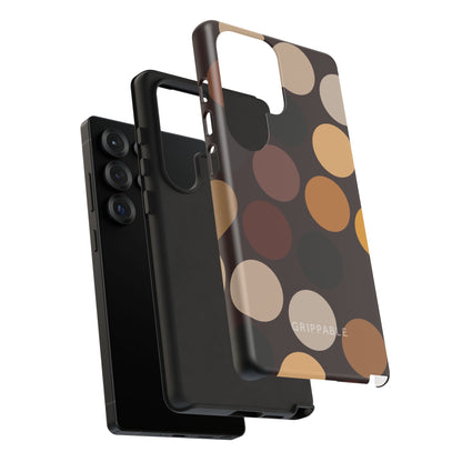Polka Choc Tough Mobile Phone Case