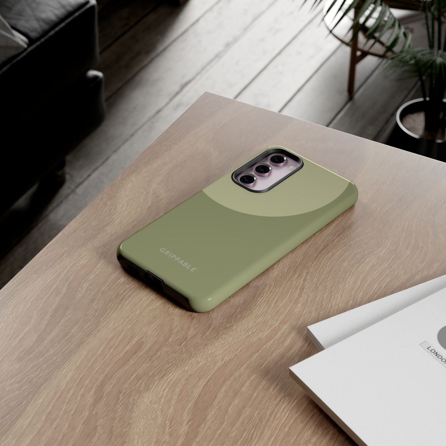 Green on Green Tough Mobile Phone Case