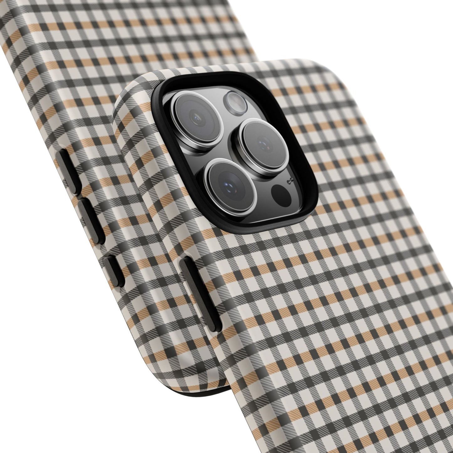 Autumn Gingham Tough Mobile Phone Case