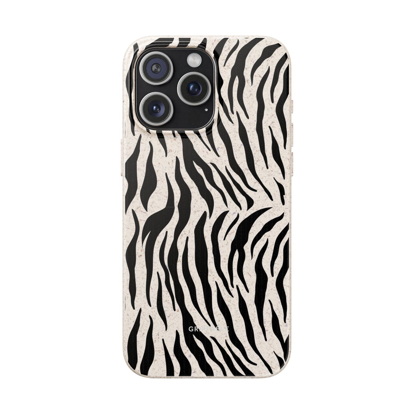 White Tiger Print Biodegradable Mobile Phone Case Magsafe