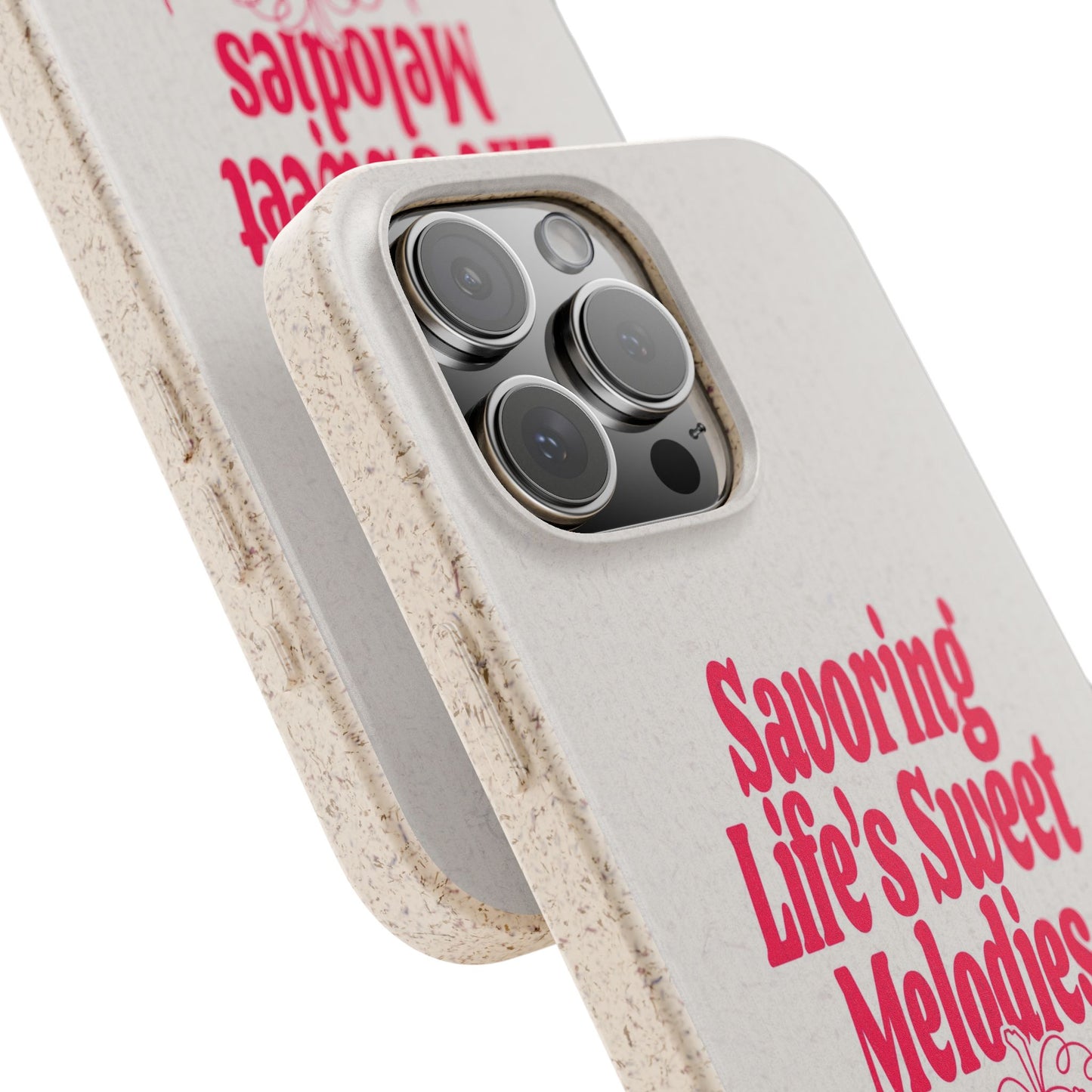 "Savoring Life's Sweet Melodies" | Biodegradable
