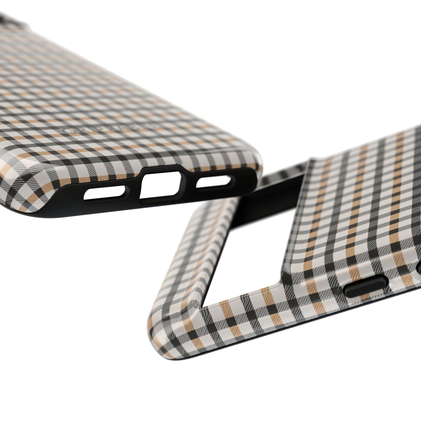 Autumn Gingham Tough Mobile Phone Case