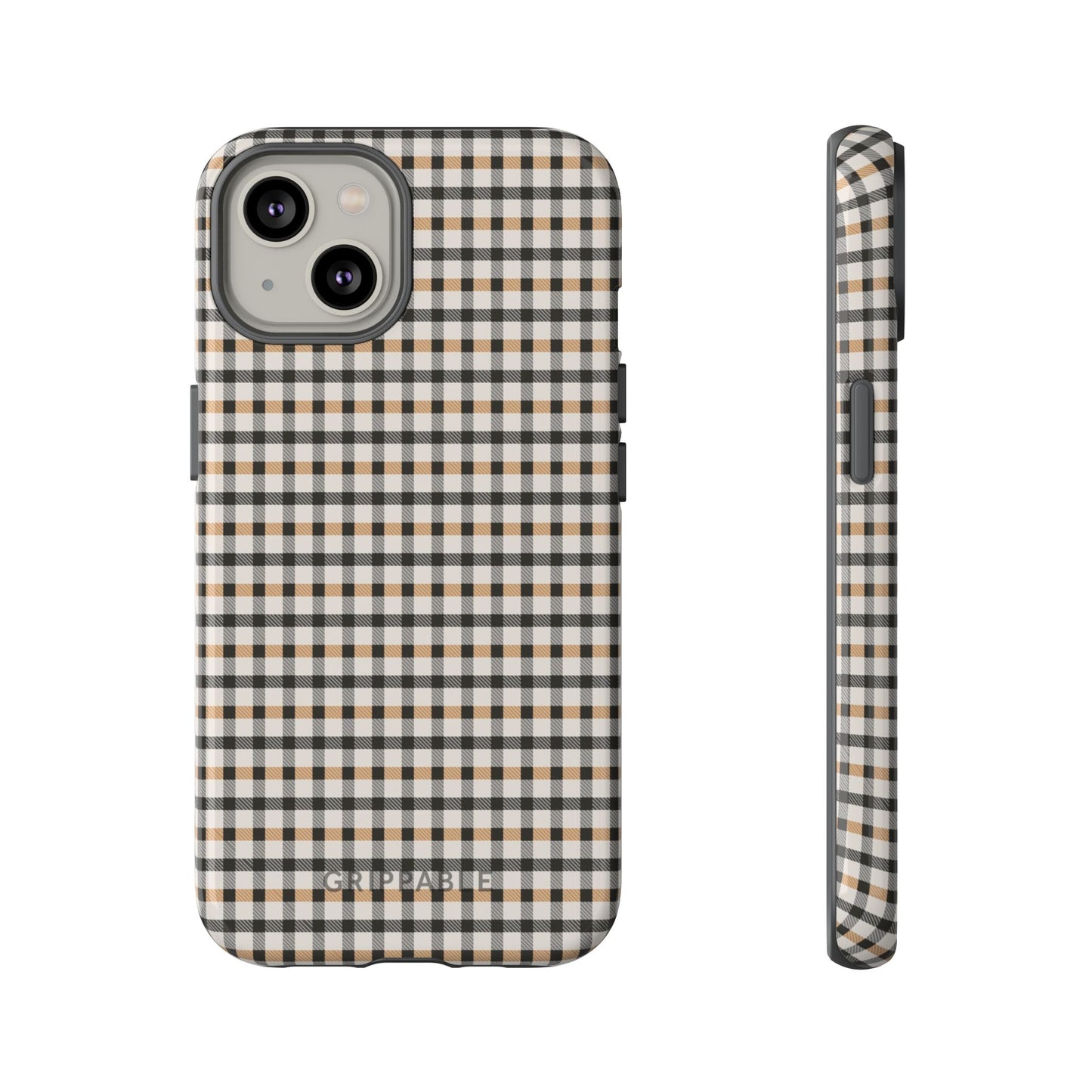 Autumn Gingham Tough Mobile Phone Case