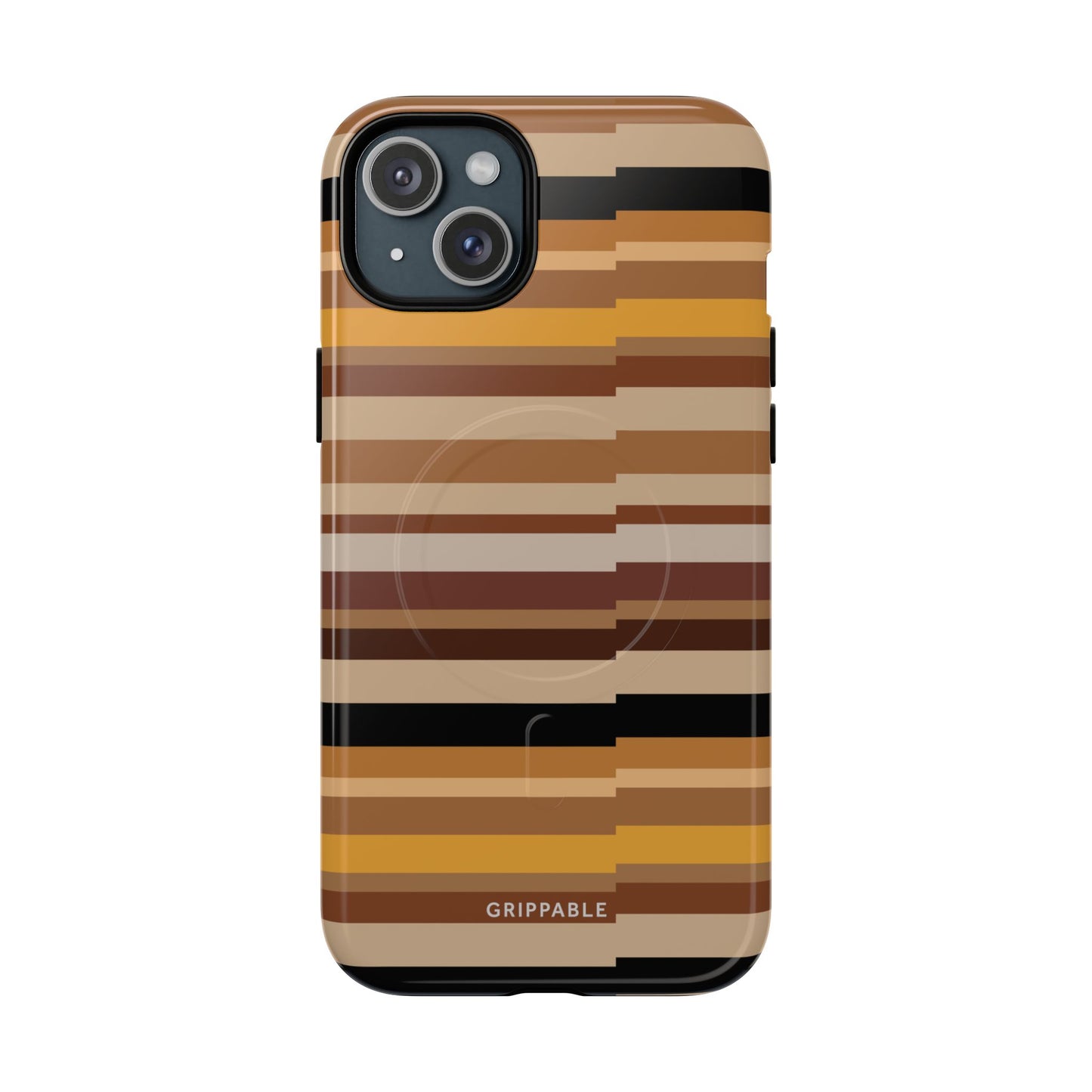 Horizontal Stripe tough, magnetic MagSafe® phone case