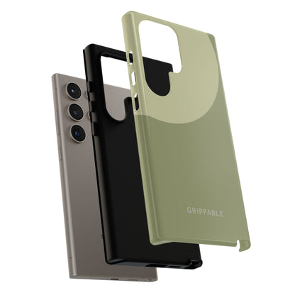 Green on Green Tough Mobile Phone Case