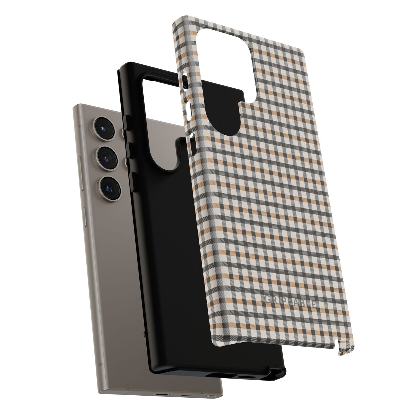 Autumn Gingham Tough Mobile Phone Case