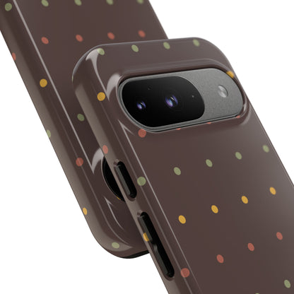 Tiny Dots Pattern Tough Mobile Phone Case