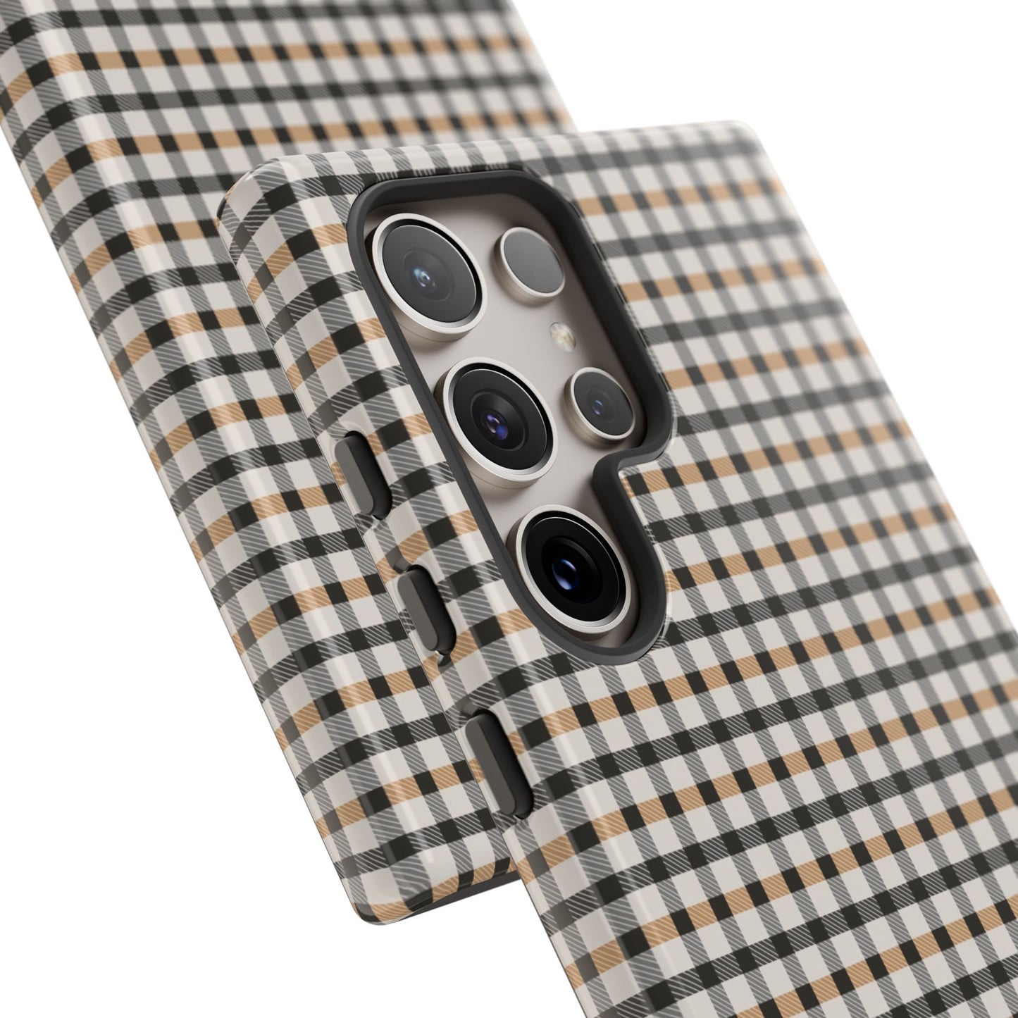 Autumn Gingham Tough Mobile Phone Case