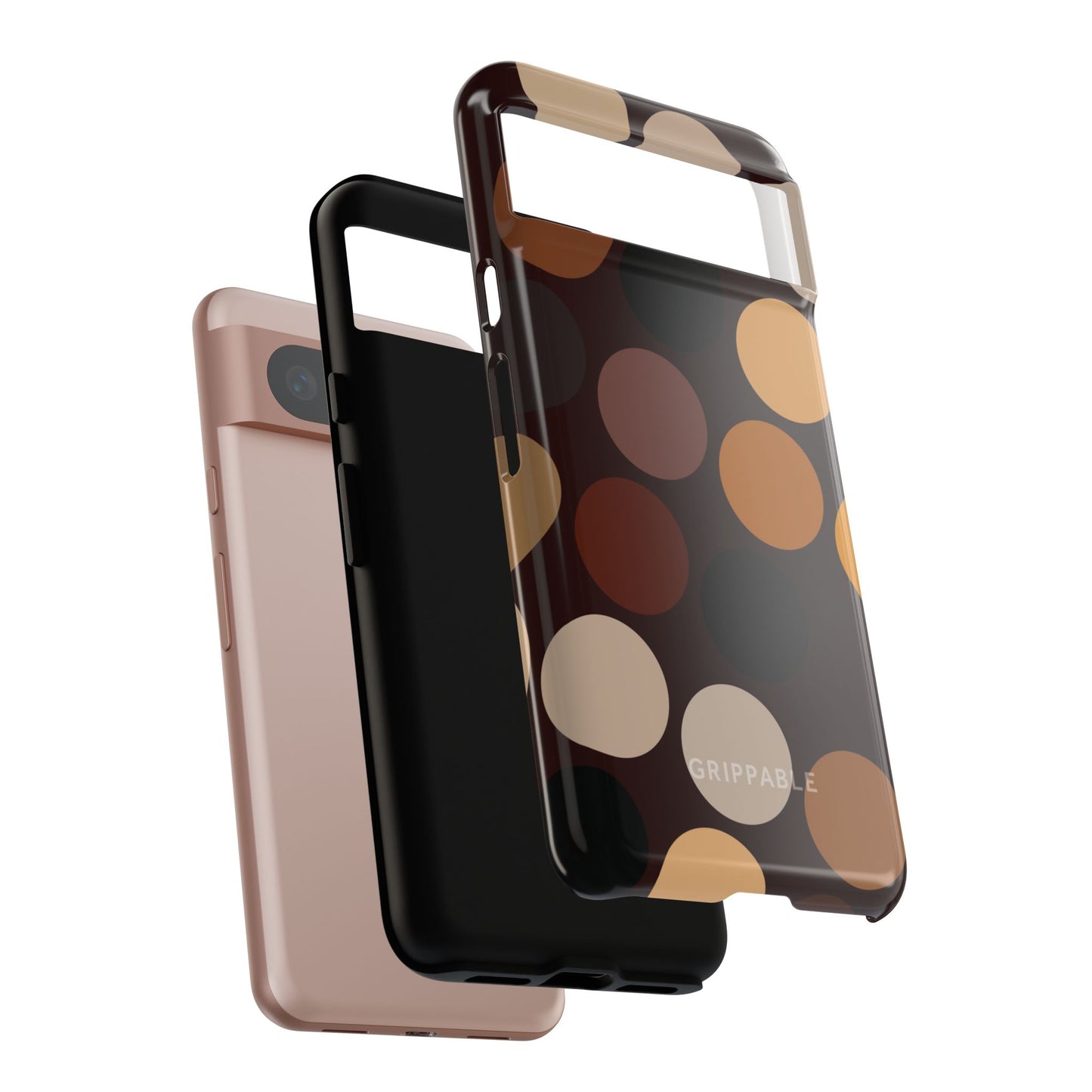 Polka Choc Tough Mobile Phone Case