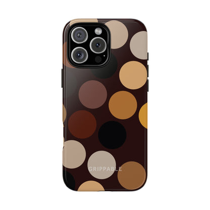 Polka Choc Tough Mobile Phone Case