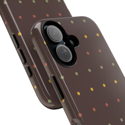 Tiny Dots Pattern Tough Mobile Phone Case