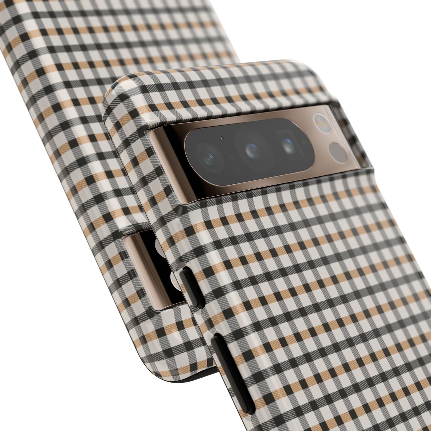 Autumn Gingham Tough Mobile Phone Case
