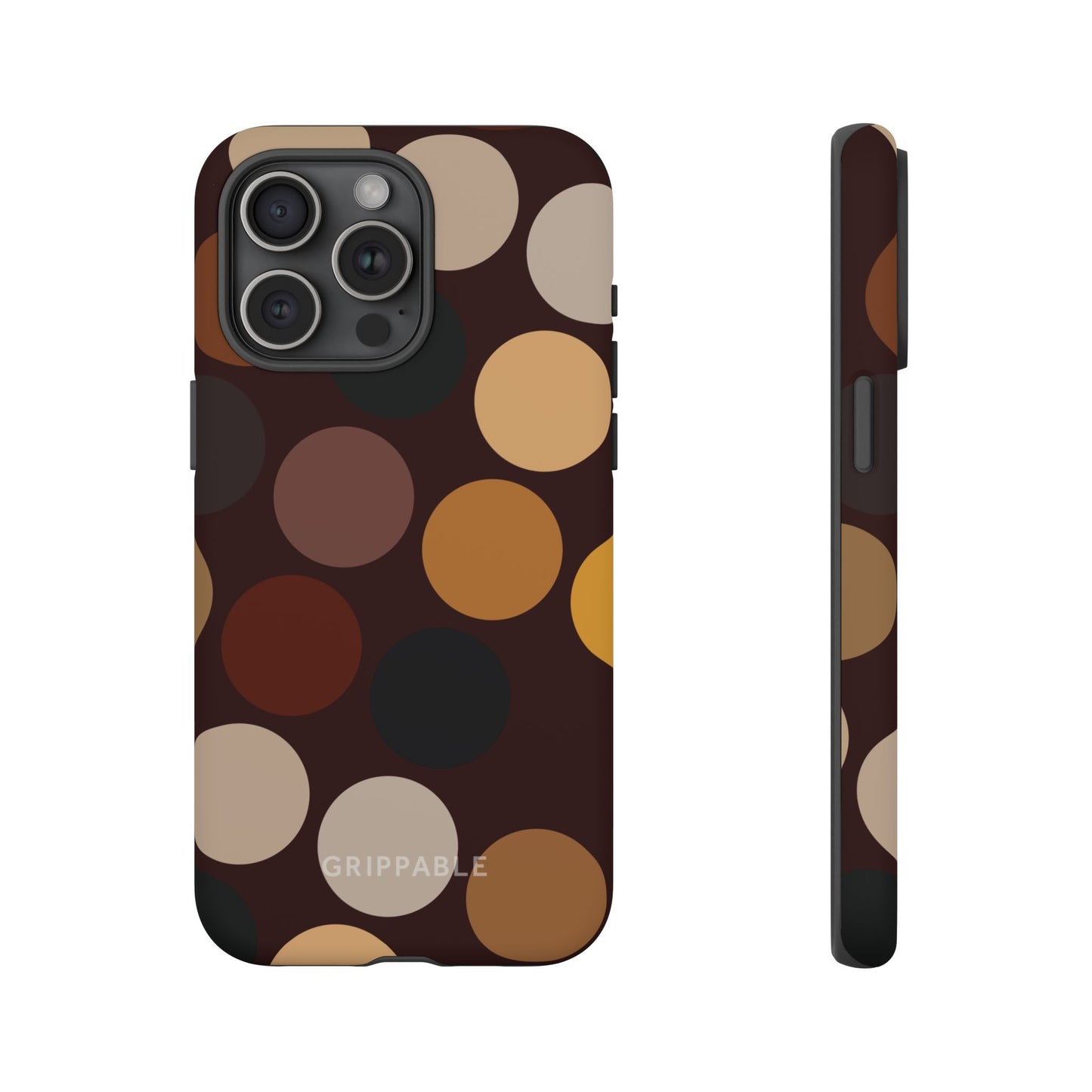 Polka Choc Tough Mobile Phone Case