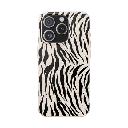 White Tiger Print Biodegradable Mobile Phone Case Magsafe