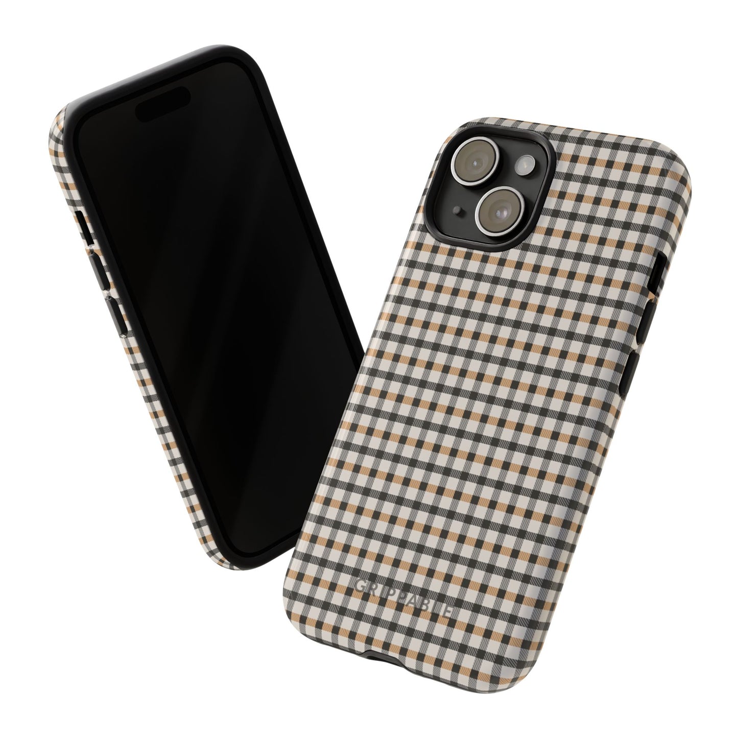 Autumn Gingham Tough Mobile Phone Case