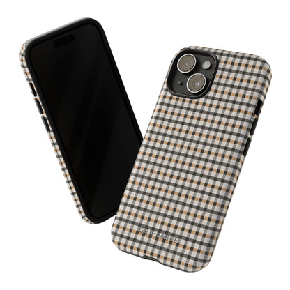 Autumn Gingham Tough Mobile Phone Case