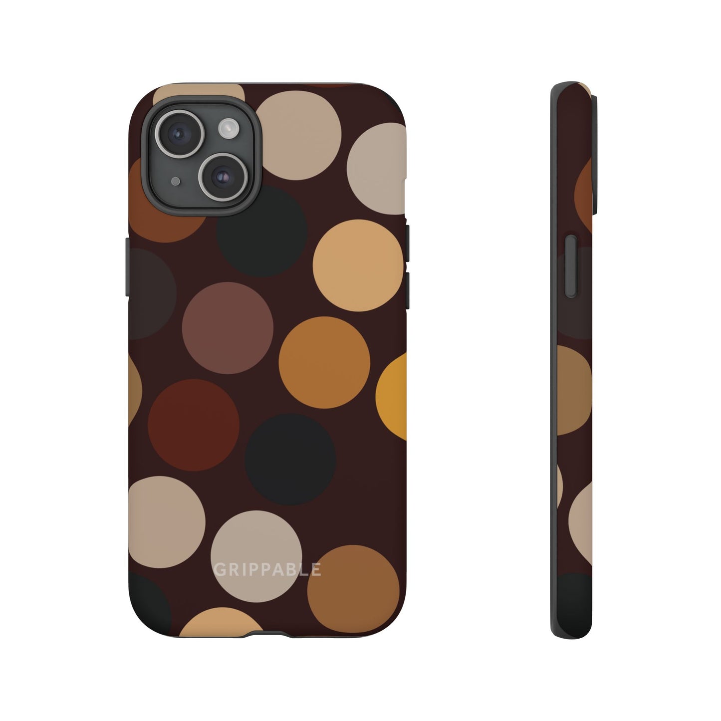 Polka Choc Tough Mobile Phone Case