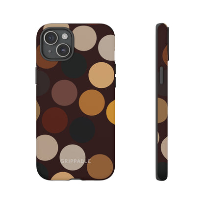 Polka Choc Tough Mobile Phone Case
