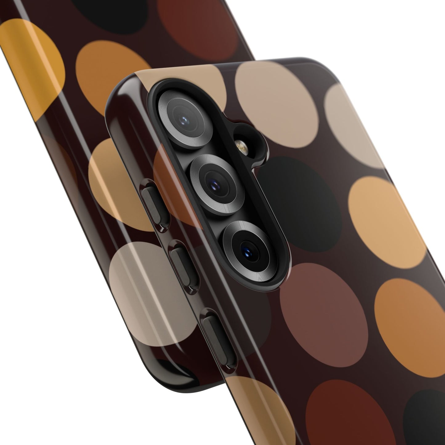 Polka Choc Tough Mobile Phone Case