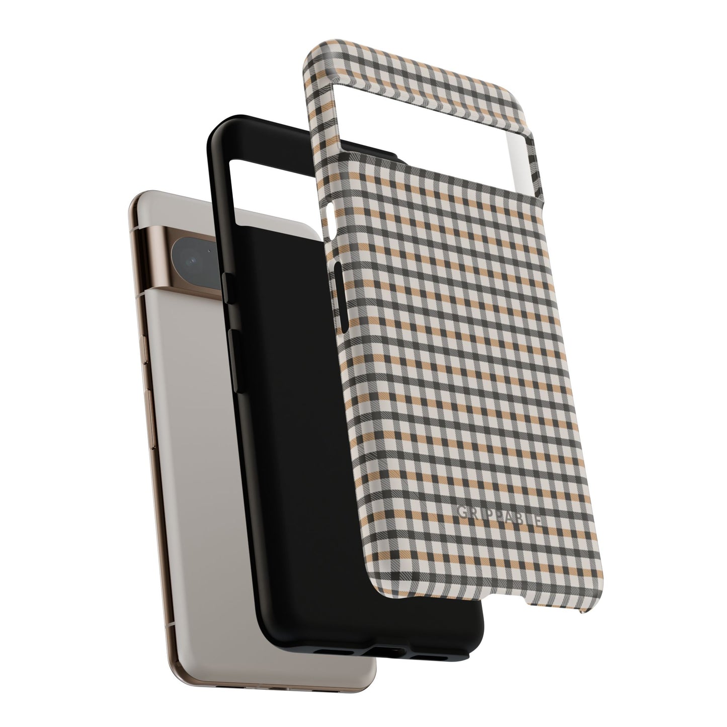 Autumn Gingham Tough Mobile Phone Case