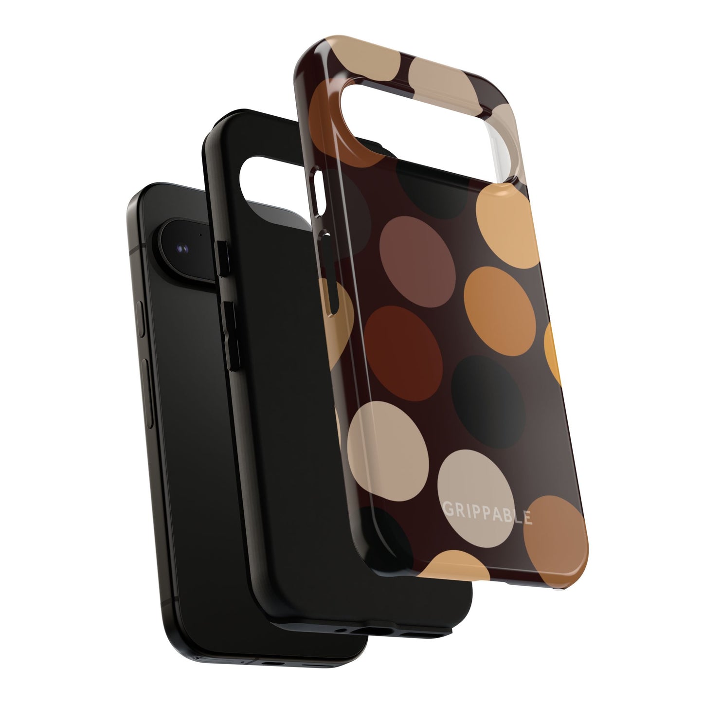Polka Choc Tough Mobile Phone Case