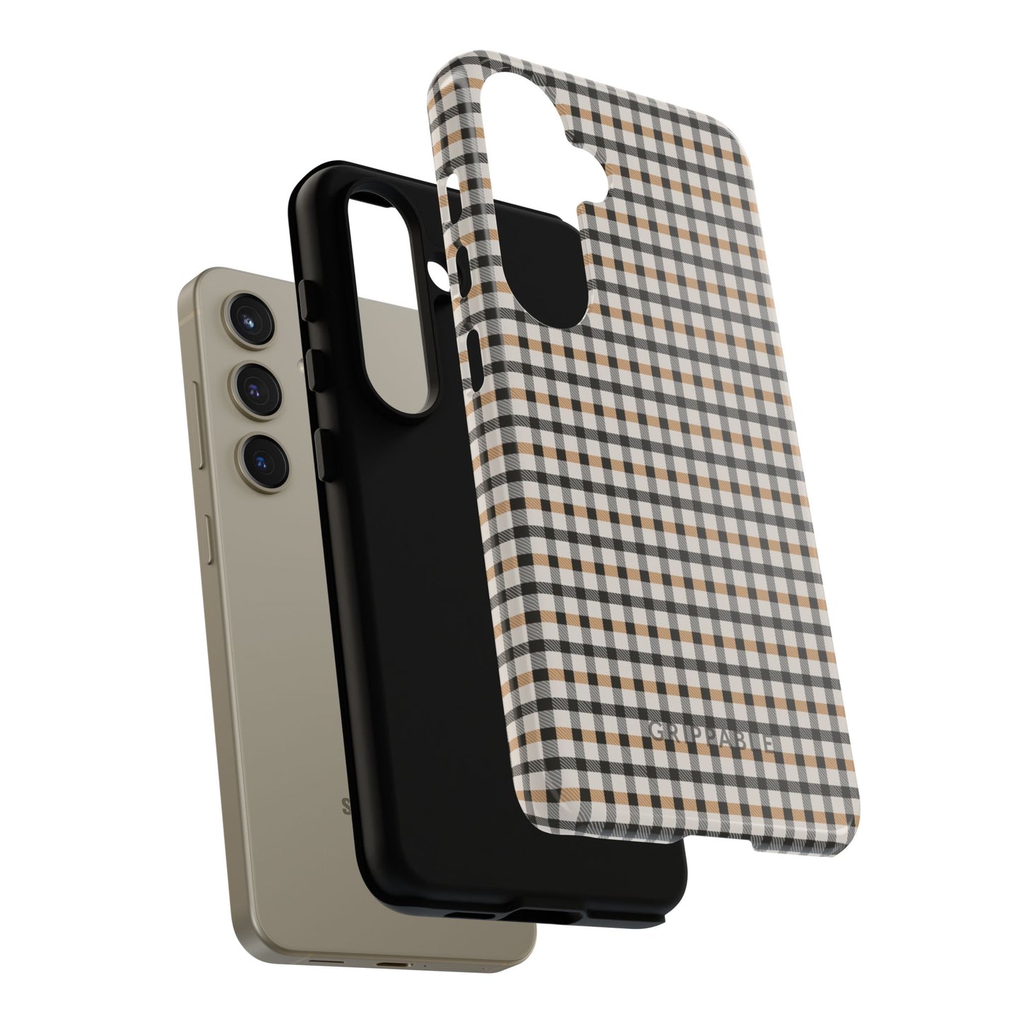 Autumn Gingham Tough Mobile Phone Case