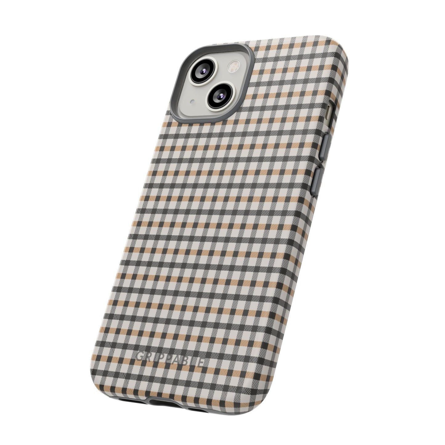 Autumn Gingham Tough Mobile Phone Case
