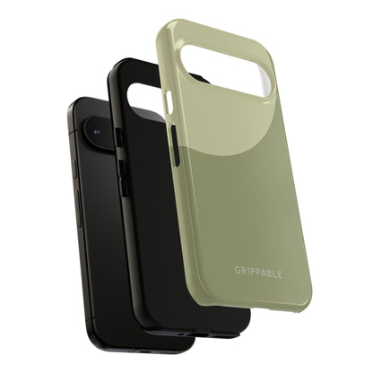 Green on Green Tough Mobile Phone Case