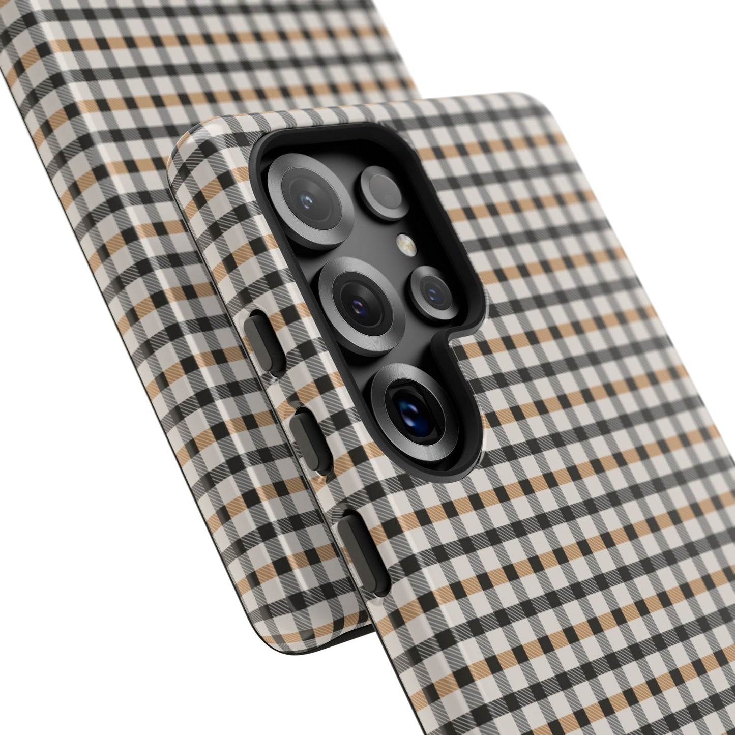 Autumn Gingham Tough Mobile Phone Case
