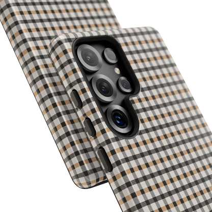 Autumn Gingham Tough Mobile Phone Case