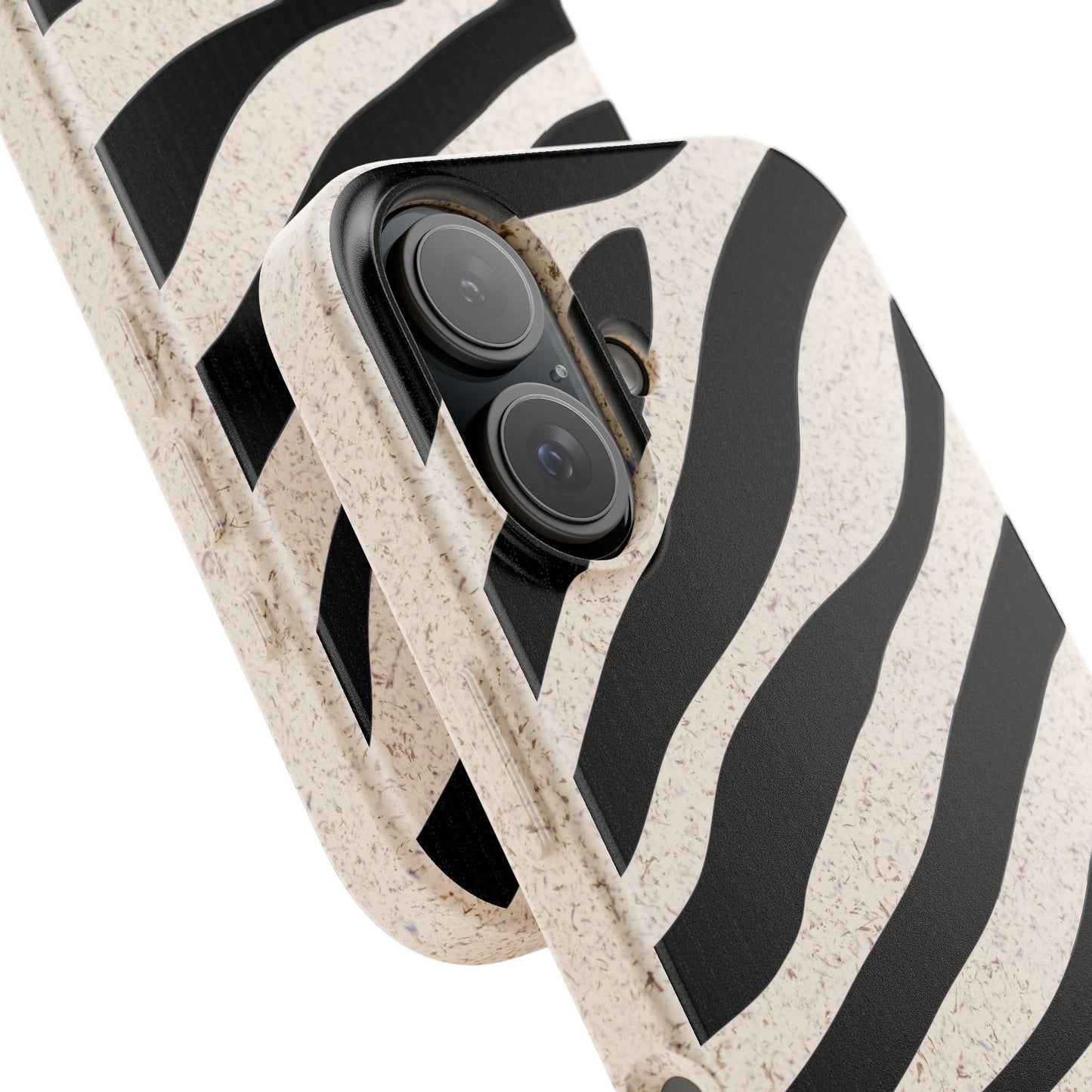 Zebra Print Biodegradable Phone Case Magsafe