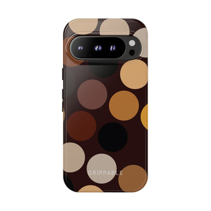 Polka Choc Tough Mobile Phone Case